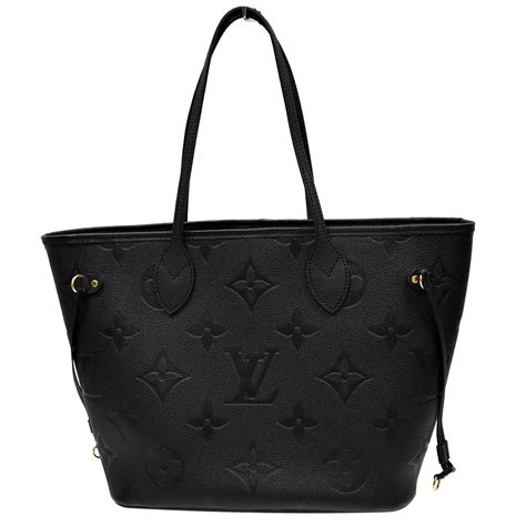 black lv tote bag